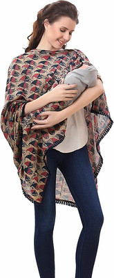 EasyFeed 3 IN 1 Beige NaveyBlue Print with Lace on 3 Side Multipurpose Scarf / stole /nursing cover /breastfeeding cover / feeding apron / maternity cover / feeding cloak / breathable /poncho / made from cotton for pre and post pregnancy Feeding Cloak(Bei
EasyFeed 3 IN 1 Beige NaveyBlue Print with Lace on 3 Side Multipurpose Scarf / stole /nursing cover /breastfeeding cover / feeding apron / maternity cover / feeding cloak / breathable /poncho / made from cotton for pre and post pregnancy Feeding Cloak(Bei