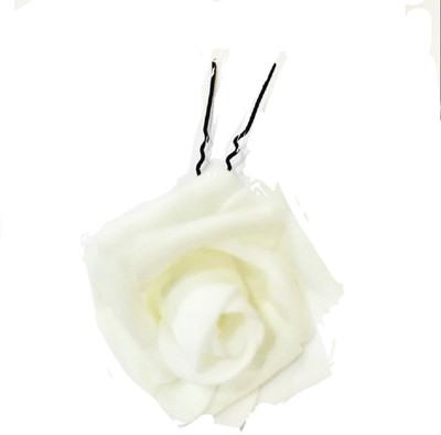 Three Elements artificial flower, juda bob pin, women and girl hair accessories Hair Pin(White)
Three Elements artificial flower, juda bob pin, women and girl hair accessories Hair Pin(White)