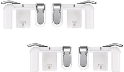 ReTrack SET OF 2PC PUBG Aim Buttons/Sensitive Shoot L1-R1 Trigger Mobile Game Controller for Andriod & IOS Gaming Accessory Kit(White, For Android, iOS)
ReTrack SET OF 2PC PUBG Aim Buttons/Sensitive Shoot L1-R1 Trigger Mobile Game Controller for Andriod & IOS Gaming Accessory Kit(White, For Android, iOS)