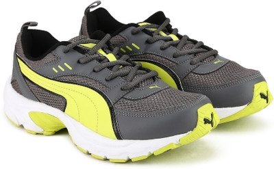 Puma Boys & Girls Lace Running Shoes(Black