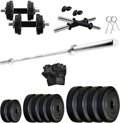 KRX PVC 10 KG COMBO 10 WB -SL Home Gym Kit