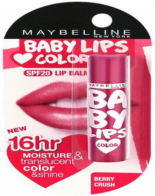 Maybelline BABY LIPS COLOR BERRY CRUSH(Pack of: 1, 4 g)