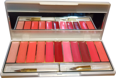 Flikerway Professional Velvet Touch Lipgloss Lipstick Palette(GG-11(3))
Flikerway Professional Velvet Touch Lipgloss Lipstick Palette(GG-11(3))