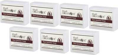 khadi organique HANDMADE JASMINE SOAP WITH ESSENTIAL OIL - 875 GM PACK OF 7 (875 g, Pack of 7)(875 g, Pack of 7)
khadi organique HANDMADE JASMINE SOAP WITH ESSENTIAL OIL - 875 GM PACK OF 7 (875 g, Pack of 7)(875 g, Pack of 7)