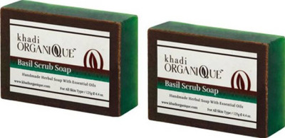 khadi organique HANDMADE BASIL SCRUB SOAP WITH ESSENTIAL OIL 250 GM PACK OF 2 (250 g, Pack of 2)(250 g, Pack of 2)
khadi organique HANDMADE BASIL SCRUB SOAP WITH ESSENTIAL OIL 250 GM PACK OF 2 (250 g, Pack of 2)(250 g, Pack of 2)