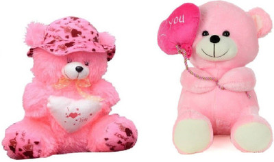 THE HIGH THINKING TOYS Combo Offer Pack of Two Pink Balloon Teddy Bear & Cap Teddy Bear with I love you heart 40 Cm - 40 cm(Pink)
THE HIGH THINKING TOYS Combo Offer Pack of Two Pink Balloon Teddy Bear & Cap Teddy Bear with I love you heart 40 Cm - 40 cm(Pink)
