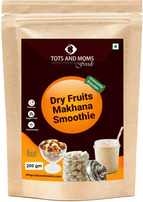 TOTS AND MOMS Dry Fruits Makhana Smoothie Cereal(200 g, 12+ Months)