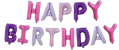 Ziggle Printed Happy Birthday 13 letter Pink Magenta Foil Balloon(Multicolor, Pack of 1)
Ziggle Printed Happy Birthday 13 letter Pink Magenta Foil Balloon(Multicolor, Pack of 1)
