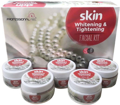 Professional Feel Skin Whitening & Tightening Facial Kit, In-stat Glow Face Best Facial Kit Ever in India, All Type of Skin Solution 820 g
Professional Feel Skin Whitening & Tightening Facial Kit, In-stat Glow Face Best Facial Kit Ever in India, All Type of Skin Solution 820 g