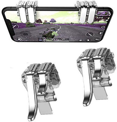 Megalite Best Collection Controller PUBG L1R1 Shooter For IOS Andriod Smart Phone TouchScreen Handle Wireless Gaming Trigger Controller for PUBG Rules of Survival, Free Fire Gaming Accessory Kit(White, For Android, iOS)
Megalite Best Collection Controller PUBG L1R1 Shooter For IOS Andriod Smart Phone TouchScreen Handle Wireless Gaming Trigger Controller for PUBG Rules of Survival, Free Fire Gaming Accessory Kit(White, For Android, iOS)