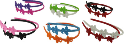 AVMART Multi Color Beautiful Bunch of Party/Daily Hair Band for Girls/Kids (Pack of 12) Hair Band(Multicolor)
AVMART Multi Color Beautiful Bunch of Party/Daily Hair Band for Girls/Kids (Pack of 12) Hair Band(Multicolor)
