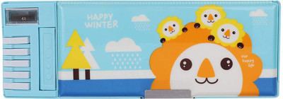 Webby Happy Winter Happy Winter Lion Art Plastic Pencil Box(Set of 1, Light Blue)
Webby Happy Winter Happy Winter Lion Art Plastic Pencil Box(Set of 1, Light Blue)