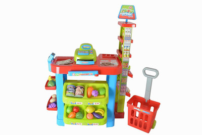 jk int 2 in 1 Supermarket Cashier & Shopping Trolley Kitchen Toys for Kids Role Play Set with Light & Sound
jk int 2 in 1 Supermarket Cashier & Shopping Trolley Kitchen Toys for Kids Role Play Set with Light & Sound