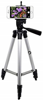 Tech-x 3110 Foldable Camera Mobile Tripod, Flexible Mount Stand-Black Tripod(Silver, Supports Up to 1000 g)
Tech-x 3110 Foldable Camera Mobile Tripod, Flexible Mount Stand-Black Tripod(Silver, Supports Up to 1000 g)