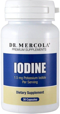 Dr. Mercola Iodine Supplements 1.5 mg 30 capsules Helps Maintain Healthy Skin, Teeth And Hair(30 No)
Dr. Mercola Iodine Supplements 1.5 mg 30 capsules Helps Maintain Healthy Skin, Teeth And Hair(30 No)