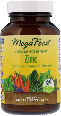 MegaFood Zinc Supports Healthy Tissue Development & Immune Function 60 Tablet(60 No)
MegaFood Zinc Supports Healthy Tissue Development & Immune Function 60 Tablet(60 No)