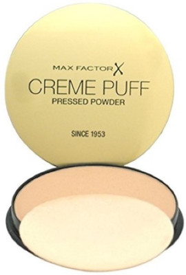 Max Factor Creme Puff 59 Gay Whisper Foundation Compact(Brown)