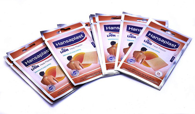 Hansaplast high intensive & long lasting Heat plaster 4 sheet pack (12 piece) Crepe Bandage(2.5 cm)
Hansaplast high intensive & long lasting Heat plaster 4 sheet pack (12 piece) Crepe Bandage(2.5 cm)