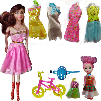 Kidzoo Big Size Baby Fashion Doll With Shoes & Fashion Accessories Kit Play Set For Girls, Kids Gift and Multicolour Dresses(Multicolor)
Kidzoo Big Size Baby Fashion Doll With Shoes & Fashion Accessories Kit Play Set For Girls, Kids Gift and Multicolour Dresses(Multicolor)