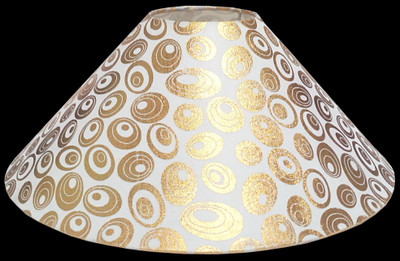 RDC 13" Round White with Golden Polka Dots Designer - B22 Holder Ring Size Table Lamps Lamp Shade(Cotton, Plastic)
RDC 13" Round White with Golden Polka Dots Designer - B22 Holder Ring Size Table Lamps Lamp Shade(Cotton, Plastic)