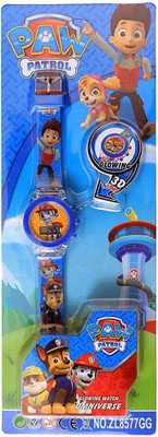 GUBBAREY Paw Patrol Light watch(Blue)