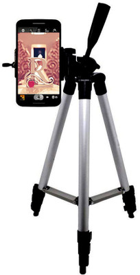 BUY SURETY HIGH Quality 3110 Foldable Camera Tripod with Mobile Clip Holder Bracket, Fully Flexible Mount Cum Tripod, Standwith 3D Head & Quick Release Plate Tripod(Silver & Black, Supports Up to 1500 g)
BUY SURETY HIGH Quality 3110 Foldable Camera Tripod with Mobile Clip Holder Bracket, Fully Flexible Mount Cum Tripod, Standwith 3D Head & Quick Release Plate Tripod(Silver & Black, Supports Up to 1500 g)