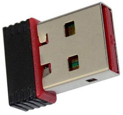 OSRAY Mini Dongle Wireless 802.11N with Good Connectivity USB Adapter(Black & silver)