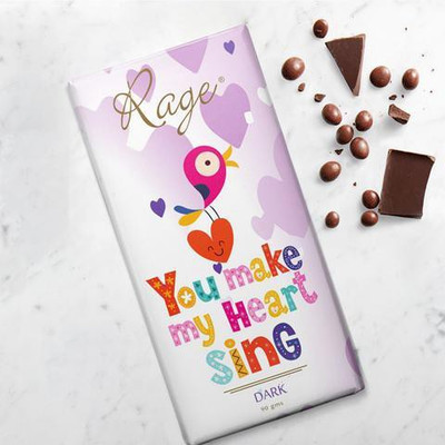 Rage You make my heart sing Chocolate Bars(90 g)