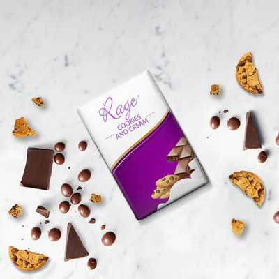 Rage Fruity Bar Cookies and Cream Bars(50 g)