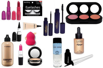 ravishing Eyelashes, sponge puff , face & body foundation & concealer& highlighter & sticky kajal & compact & eyeliner & 3 sets of blusher & lipstick 2 shades & matte lipstick & padma eyeliner & mascara & makeup remover(Set of 15)
ravishing Eyelashes, sponge puff , face & body foundation & concealer& highlighter & sticky kajal & compact & eyeliner & 3 sets of blusher & lipstick 2 shades & matte lipstick & padma eyeliner & mascara & makeup remover(Set of 15)