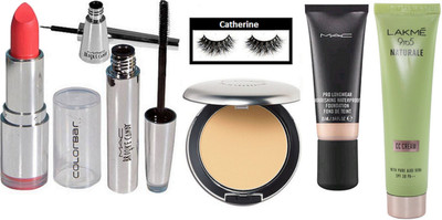 catherine eyelashes, eyeliner and mascara, studio perfect compact, foundation, lipstick, natural cc cream(Set of 7)
catherine eyelashes, eyeliner and mascara, studio perfect compact, foundation, lipstick, natural cc cream(Set of 7)