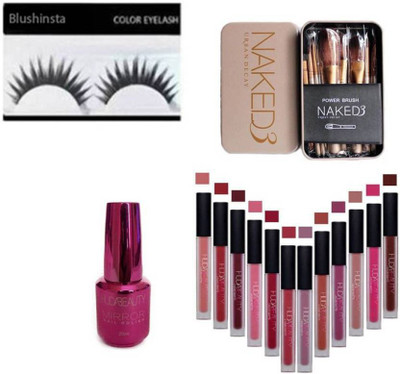blushinsta combo makeup kit (Set of 4)(Set of 4)