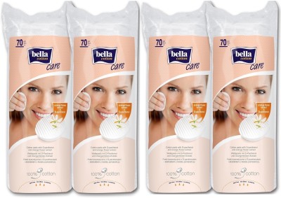 bella cotton Pads Round with D Panthenol and Orange Blossom Extract - 70 Pieces (Pack of 4)(70 Units)
bella cotton Pads Round with D Panthenol and Orange Blossom Extract - 70 Pieces (Pack of 4)(70 Units)