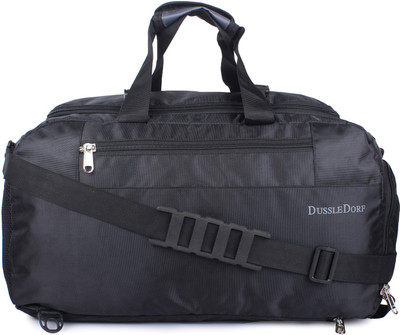 Dussledorf Black Travel/Duffle bag Travel Duffel Bag(Black)