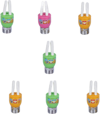 AutoVHPR Set of 7 Mix Color Series 12 LED Bulb Shaped Eraser Cum Sharpener for School Children Non-Toxic Eraser(Multicolor)
AutoVHPR Set of 7 Mix Color Series 12 LED Bulb Shaped Eraser Cum Sharpener for School Children Non-Toxic Eraser(Multicolor)