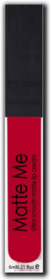 CSN Incolor Ultra Smooth Long Lasting Matte Me Liquid Lip Gloss Beautiful Red- 407 (6 ml)(6 ml, Hot Red)