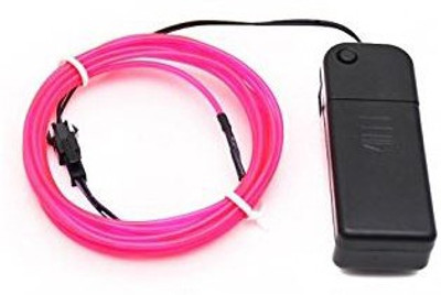 Jholmaal Aqua Blue 3meter El Wire Neon Light Led For Car/party/halloween/costumes/diy (With 3 Volt Adapter) Party Glow Ornament(Pack of 1)
Jholmaal Aqua Blue 3meter El Wire Neon Light Led For Car/party/halloween/costumes/diy (With 3 Volt Adapter) Party Glow Ornament(Pack of 1)