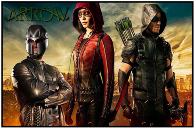 Akhuratha Arrow Fine Quality Wall Poster Paper Print(12 inch X 18 inch, Rolled)