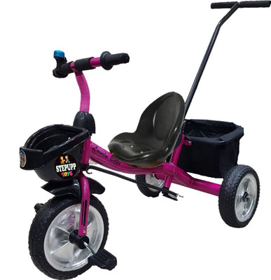 STEPUPP BABY TRICYCLE FOR KIDS WITH FRONT OR BACK BASKET AND PARENT HANDLE PINK COLOR KIDS TRICYCLE RECOMMENDED TRICYCLE FOR BABY GIRL OR TRICYCLE FOR BABY BOY OR TRICYCLE FOR TODDLER GIRL OR TRICYCLE FOR TODDLER BOY RECOMMENDED FOR TODDLER 1,2,3,4,5 YEAR
STEPUPP BABY TRICYCLE FOR KIDS WITH FRONT OR BACK BASKET AND PARENT HANDLE PINK COLOR KIDS TRICYCLE RECOMMENDED TRICYCLE FOR BABY GIRL OR TRICYCLE FOR BABY BOY OR TRICYCLE FOR TODDLER GIRL OR TRICYCLE FOR TODDLER BOY RECOMMENDED FOR TODDLER 1,2,3,4,5 YEAR