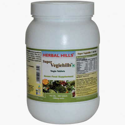 Herbal Hills Super Vegiehills - Value Pack 900 Tablets (Pack of 2)(900 No)