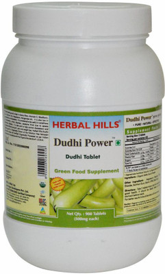 Herbal Hills Dudhi Power - Value Pack 900 Tablet (Pack of 4)(500 mg)