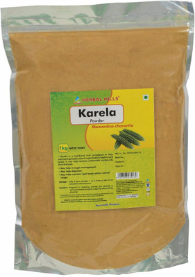 Herbal Hills Karela Powder - 1 kg powder - Pack of 2(2 kg)