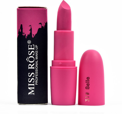 Miss Rose Soft cream matte water proof long lasting pink colour bullet lipstick belle 31(pink)
Miss Rose Soft cream matte water proof long lasting pink colour bullet lipstick belle 31(pink)
