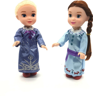 Emob 2 Pretty Snow Sisters Dolls with Beautiful Long Hairs and Moveable Body Parts(Multicolor)
Emob 2 Pretty Snow Sisters Dolls with Beautiful Long Hairs and Moveable Body Parts(Multicolor)