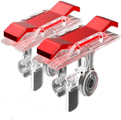 Lacry Premium Quality Metal L1 R1 Dual Gamepad Trigger with Fire Shooter Controller Button Aim Key Mobile Gaming Joystick for PUBG/Knives Out/Rules of Survival (All Smartphones) Gaming Accessory Kit(White, For Android)
Lacry Premium Quality Metal L1 R1 Dual Gamepad Trigger with Fire Shooter Controller Button Aim Key Mobile Gaming Joystick for PUBG/Knives Out/Rules of Survival (All Smartphones) Gaming Accessory Kit(White, For Android)