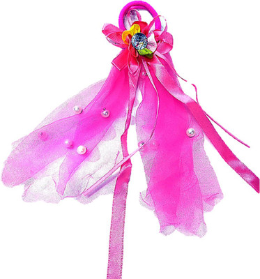 Proplady Princess Collection Designer Pearls Stud Elastic Cotton Ponytail Band with Flared Net|Latest Hair Accessories for Girls & Women Rubber Band, Hair Accessory Set, Braid Extension, Bun Clip(Pink)
Proplady Princess Collection Designer Pearls Stud Elastic Cotton Ponytail Band with Flared Net|Latest Hair Accessories for Girls & Women Rubber Band, Hair Accessory Set, Braid Extension, Bun Clip(Pink)