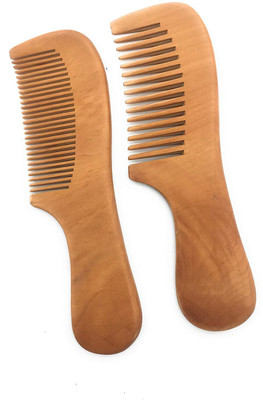 DAISYLIFE Set of 2 | Men's, Women's and Kid's Handmade Wooden Combs
DAISYLIFE Set of 2 | Men's, Women's and Kid's Handmade Wooden Combs