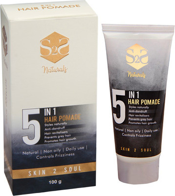 S2S Naturals Natural Hair Styling Gel for Men (Soft hold, Non-oily, safe for daily use, No chemicals, with 5 herbs) 100g Hair Gel(100 g)
S2S Naturals Natural Hair Styling Gel for Men (Soft hold, Non-oily, safe for daily use, No chemicals, with 5 herbs) 100g Hair Gel(100 g)