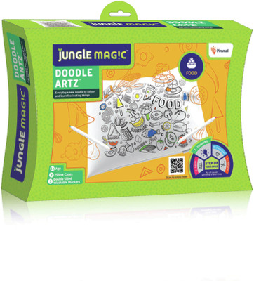 Jungle Magic Doodle Artz for Kids | Bed Time Art Game for Girls and Boys Which Helps Reduce Their Mobile Addiction (Food)(Multicolor)
Jungle Magic Doodle Artz for Kids | Bed Time Art Game for Girls and Boys Which Helps Reduce Their Mobile Addiction (Food)(Multicolor)