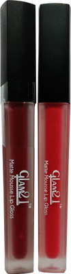 Glam 21 Matte Mousse Lip Gloss (02#,21#) Toast of Maroon & Lilac Beauty(5 g, Toast of Maroon, Lilac Beauty)
Glam 21 Matte Mousse Lip Gloss (02#,21#) Toast of Maroon & Lilac Beauty(5 g, Toast of Maroon, Lilac Beauty)